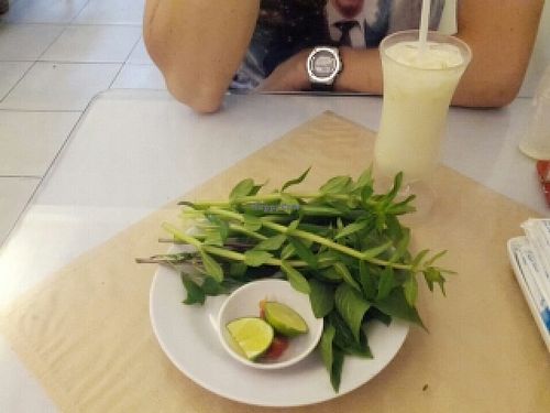 pho toppings  at Thien Duyen Ben Thanh in Ho Chi Minh City