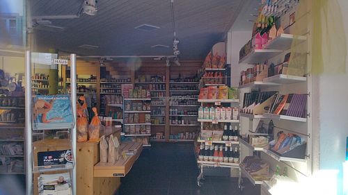 Interior (when closed) at Müller Reformhaus in Rapperswil-jona