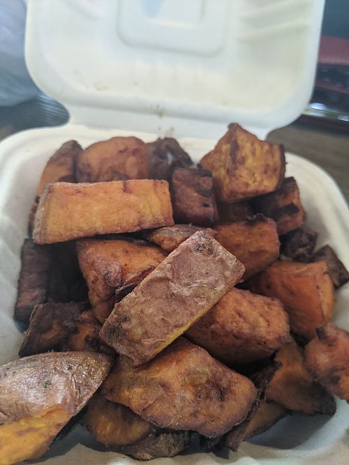 Sweet potato fries at Majani #2 in Chicago