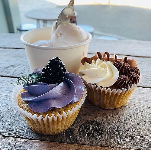 Kombucha cupcakes at Mr Booch in Mangerton