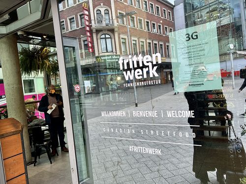 wi dow  at Frittenwerk - Holzgraben in Aachen