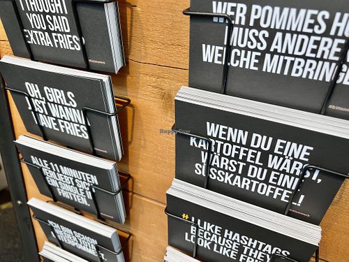 postcards  at Frittenwerk - Holzgraben in Aachen