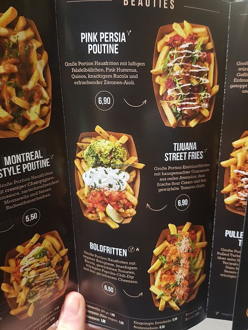 Vegan menu at Frittenwerk - Holzgraben in Aachen