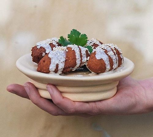 Falafel with tahini at Farès in Lisbon