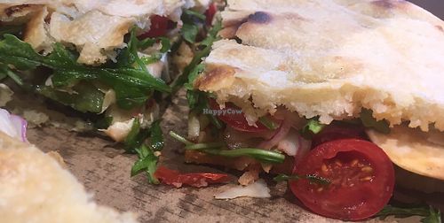Focaccia Vegana at Da Francesco in Nice