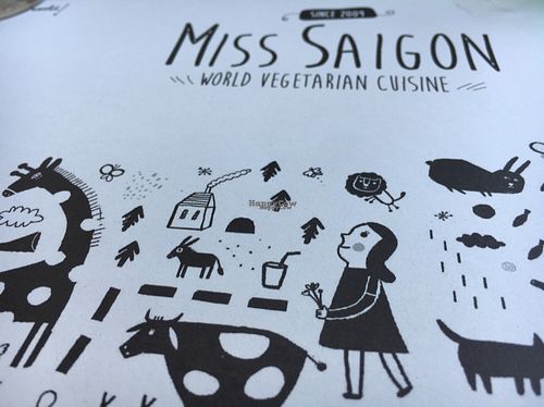 place mats  at M Butterfly by Miss Saigon in Lisbon