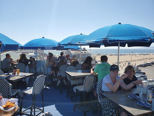 3rd floor roof top at Seaside On The Pier in Santa Monica