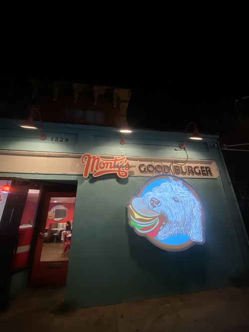 Exterior   at Monty's Good Burger - Echo Park in Los Angeles