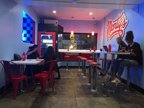 Interior  at Monty's Good Burger - Echo Park in Los Angeles