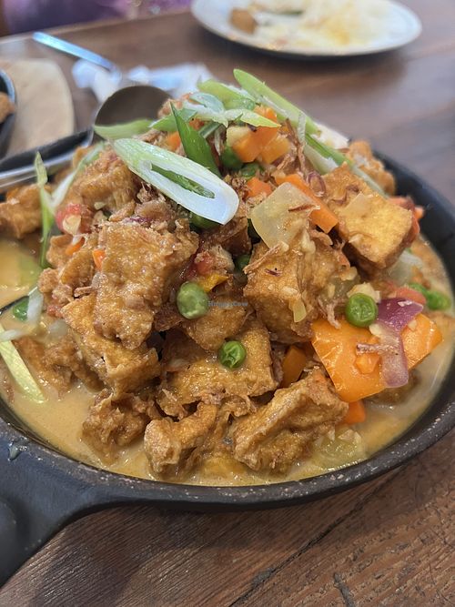 Vegan Tofu sa Gata
$ 16.00
Tofu cooked in coconut milk  at Kulinarya in Coquitlam