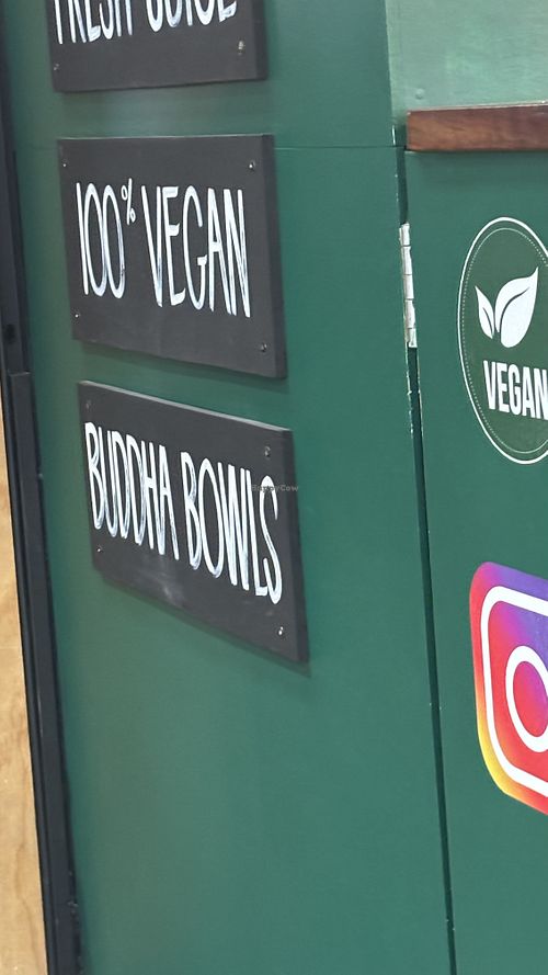 100% vegan  at Super Raw in Preston