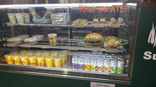 Cabinet  at Super Raw in Preston