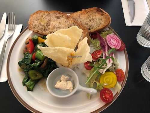 Chinese broccoli brunch set at Taiga 針葉林 - Zhēn Yè Lín in Taipei
