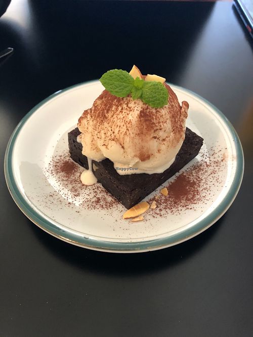 Brownie a la mode at Taiga 針葉林 - Zhēn Yè Lín in Taipei