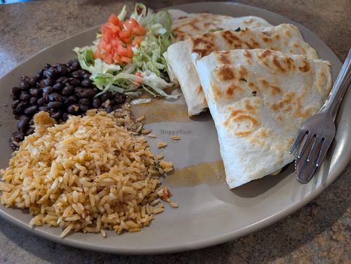 Quesadilla at Amaya's Fresh Mexican Grill in Monroe