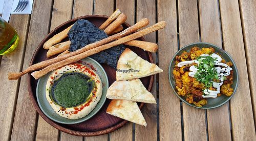 Hummus at Grand Cafe Capital in Antwerpen