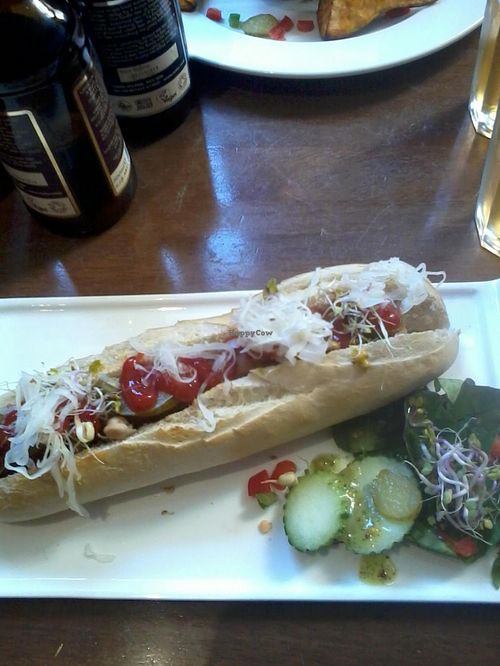 Goji Hotdog at Goji Vegetarian Cafe and Deli in York