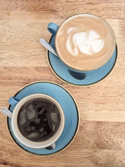 Great coffee at Goji Vegetarian Cafe and Deli in York