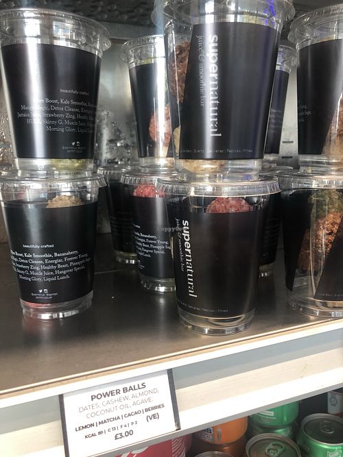 Homemade RAW snacks at Supernatural in 