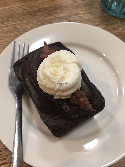 Vegan “Chocolate Loaf” at Claire's Corner Copia in New Haven