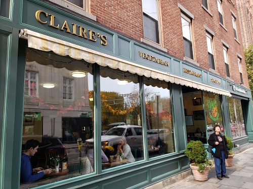Store front at Claire's Corner Copia in New Haven