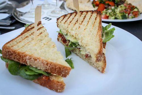 Vegan Sandwich at Cafe Jedna in Prague