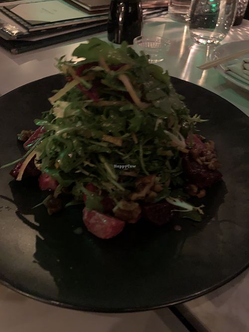 Beet salad at Aria Hotel - CATCH in Las Vegas
