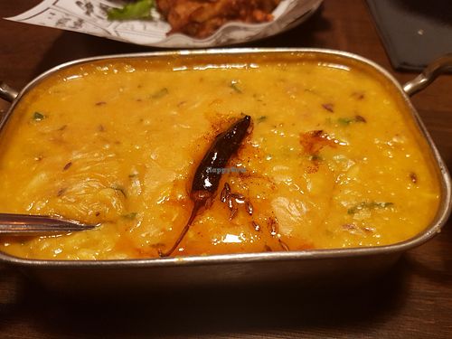 Punjabi dal tadka at My Delhi Indian Street Food in Newcastle Upon Tyne