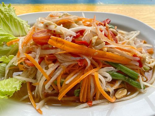 Green Papaya Salad at VeryVegan in Tallinn