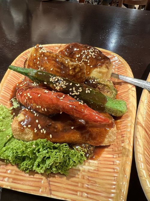 Yong toufu signature  at Coco Veggie Nonya Cuisine 椰素林 in Central Singapore