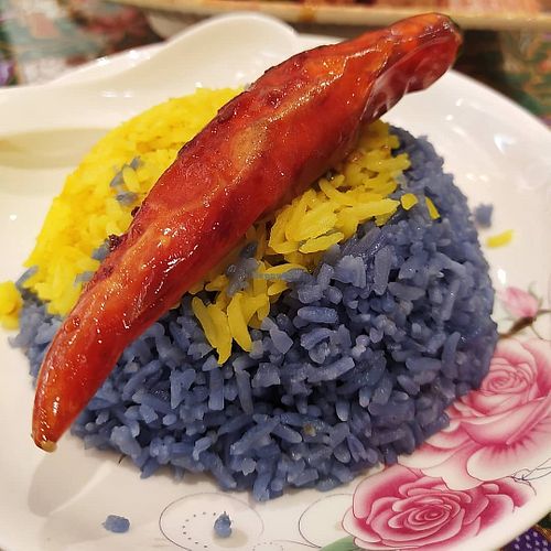 Mixed Rice at Coco Veggie Nonya Cuisine 椰素林 in Central Singapore