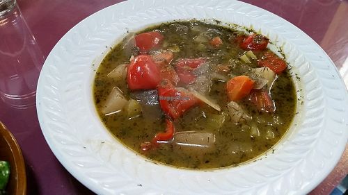 soup at El Gamal in Taos