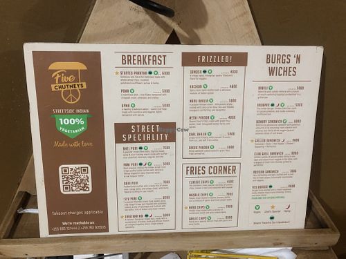 September 2022  at Five Chutneys in Arusha