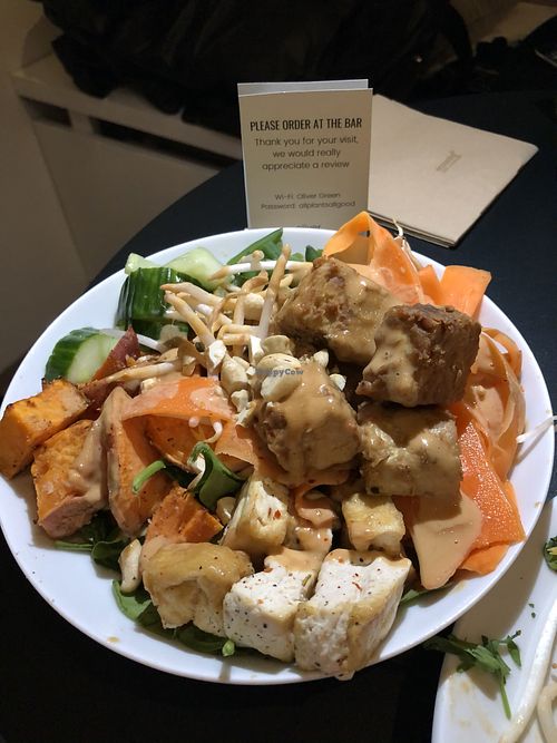 Bali bowl at Oliver Green - East in Amsterdam