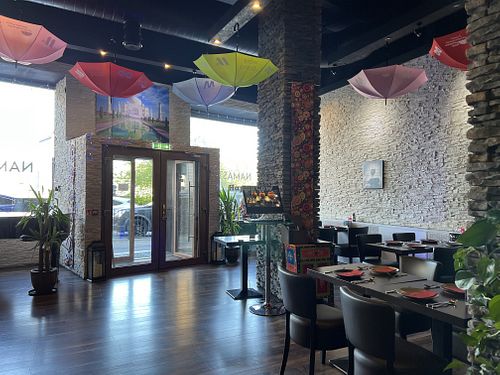 Seating area  at Namaste Delhi in Aberdeen