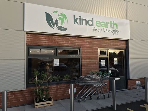 Native tree saplings for sale at reasonable prices. Shopping carts and baskets are available for shoppers. at Kind Earth in Llanelli