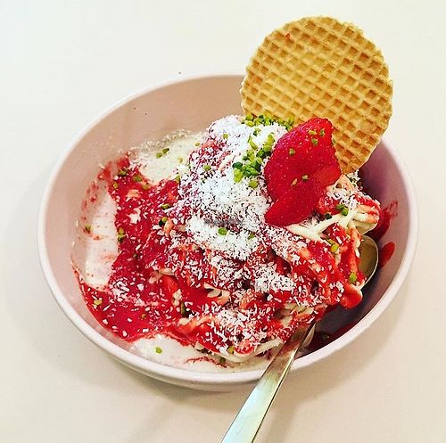 Classic Spaghetti Eis❤️ at Lecko Mio in Berlin
