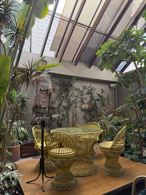 Sitting area   at Plantasia in Mexico City