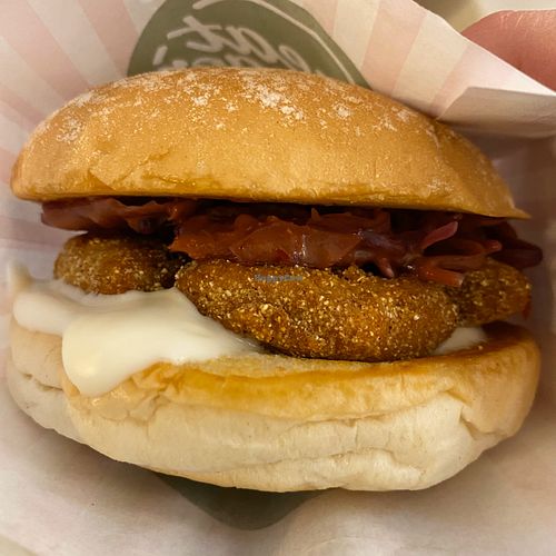 Delicious Kimchi Burger 🍔  at Neat Burger - Oxford Circus in London