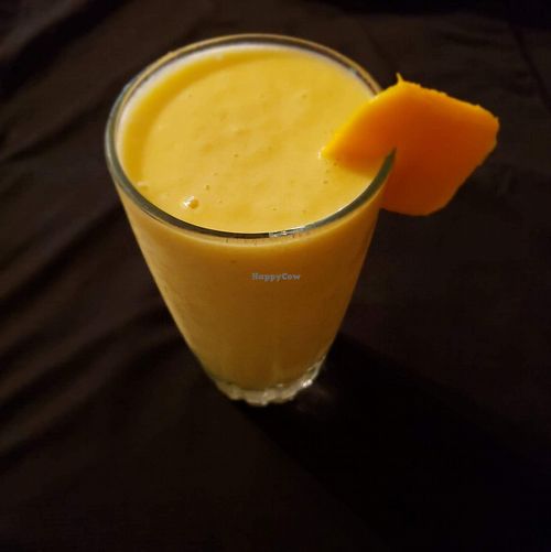 Plant-based Pineapple Smoothie at MattsVeganDelights in Chattanooga
