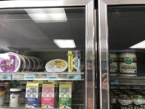 Vegan dairy replacements   at Hillsdale Natural Grocery in Hillsdale