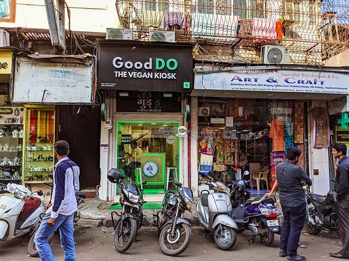 Outside of GoodDO Vegan Kiosk in Coloba at GoodDO - Colaba in Mumbai