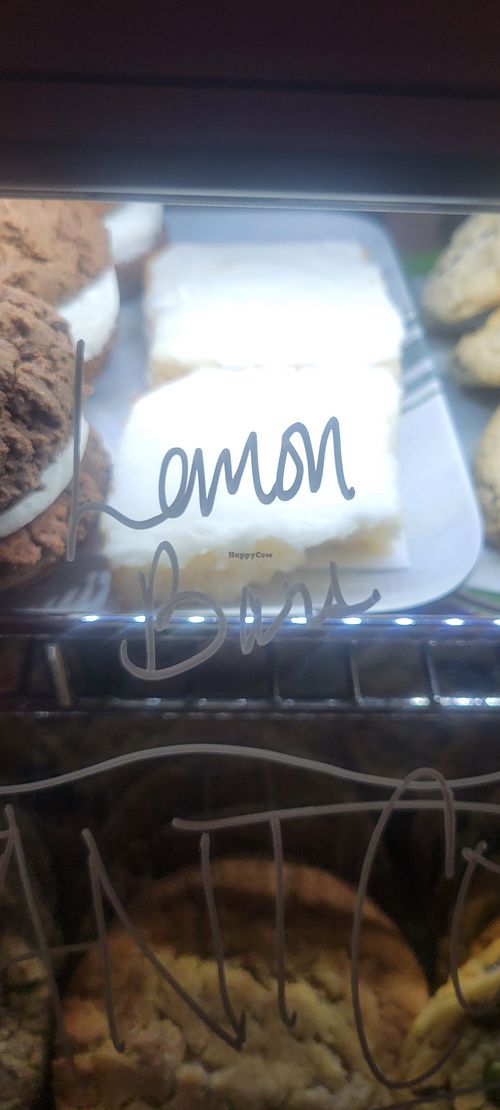 Vegan lemon bars! at Cha Cha's Tea Lounge in Phoenix