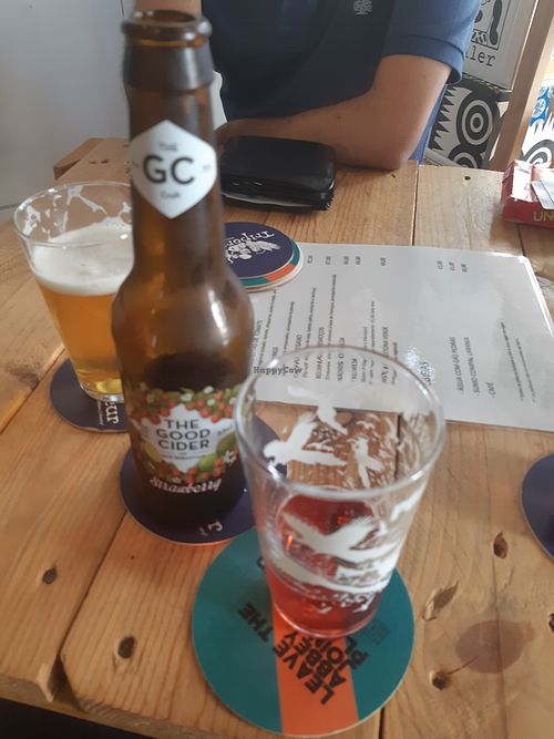 Beer and cider at ArtesanaLis Bottle Shop in Lisbon