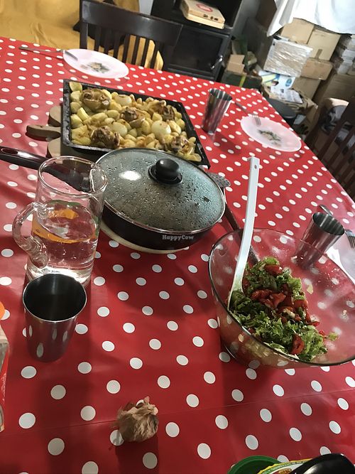 Croatian vegan food at Barabrith in Donji Budacki