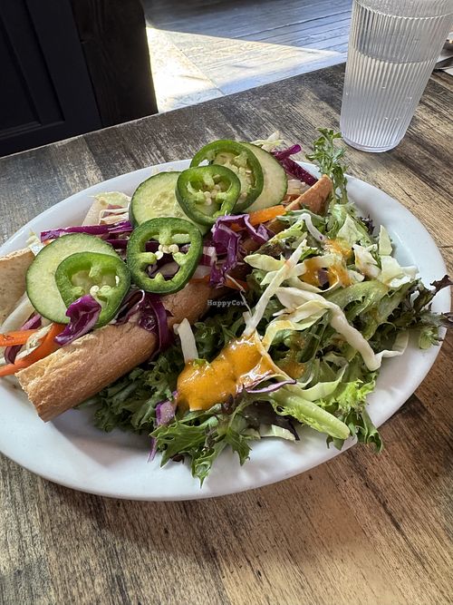 VCC - tempeh banh mi   at Fox & Goose Public House in Sacramento