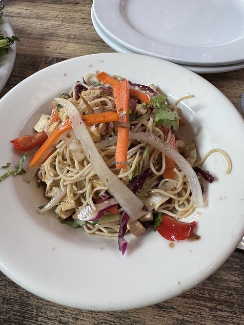 VCC - Thai noodle salad   at Fox & Goose Public House in Sacramento