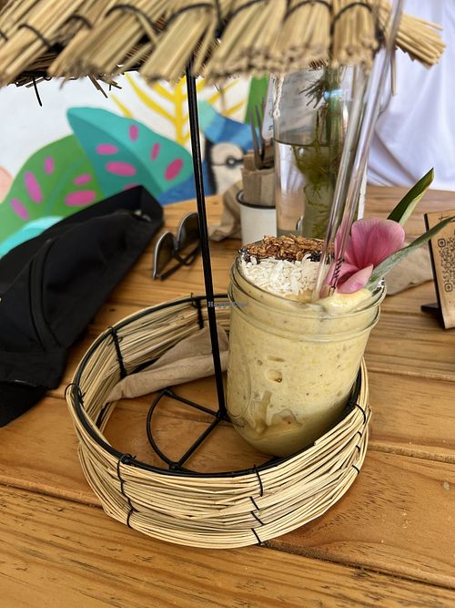 Tucan vegan smoothie  at Tropical Kitchen Cabo in Cabo San Lucas