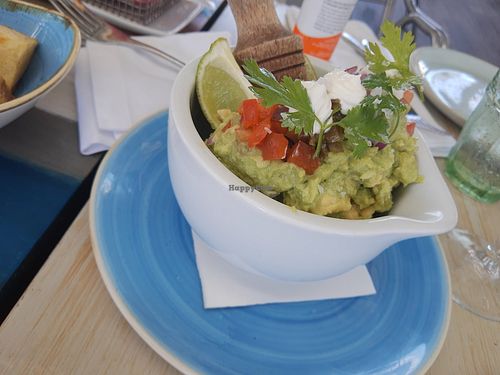 Guacamole at Xiringuito Escribà in Barcelona