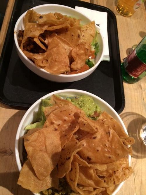 vegan lover burrito salad :) at Dolores in Berlin